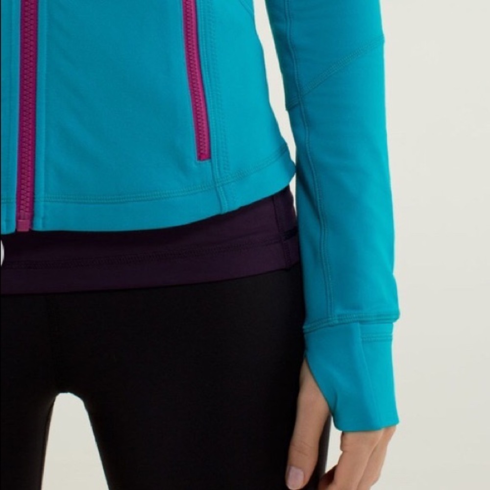 Lululemon Forme Jacket, aqua - Picture 4 of 8